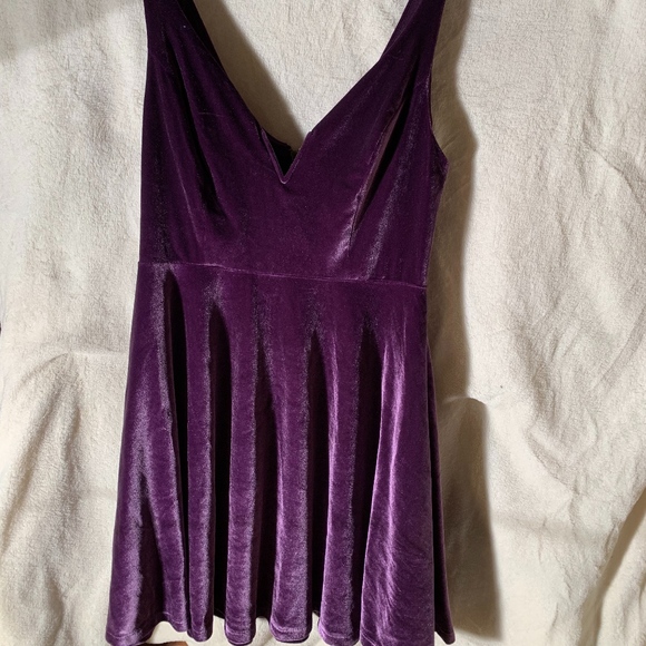 NWT Purple Kimchi Blue Skater Dress - Picture 3 of 7